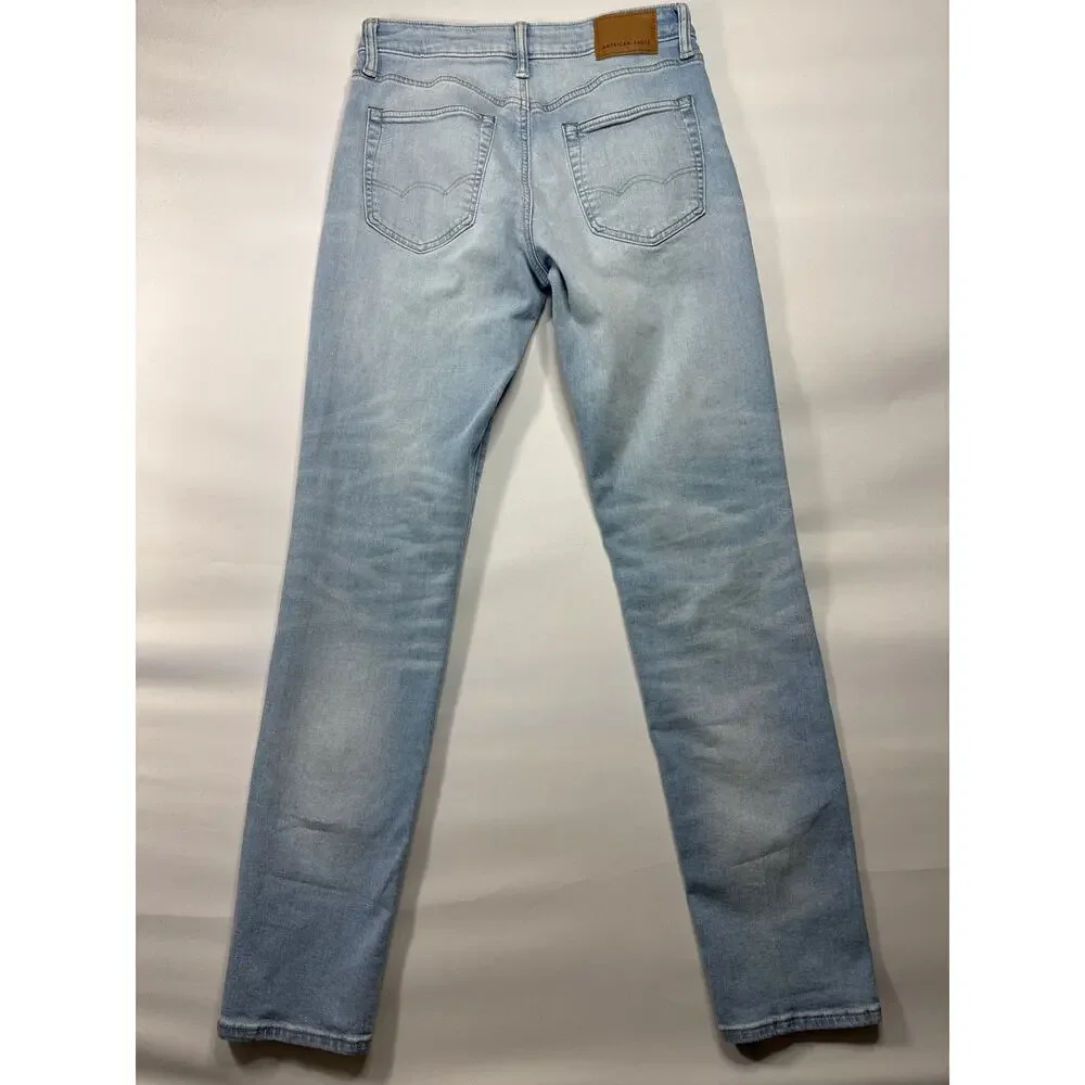 American‎ Eagle Men's Athletic Fit Blue Denim Jeans - Size 29x34 (29x32.5)